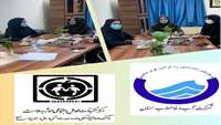 نشست دو جانبه بین مرکز تحقیقات عوامل اجتماعی موثر بر سلامت و  دفتر تحقیقات شرکت آب و فاضلاب استان سمنان 