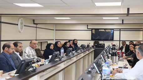  نشست مشترک معاونت تحقیقات و فناوری دانشگاه با اعضای مرکز تحقیقات عوامل اجتماعی موثر بر سلامت